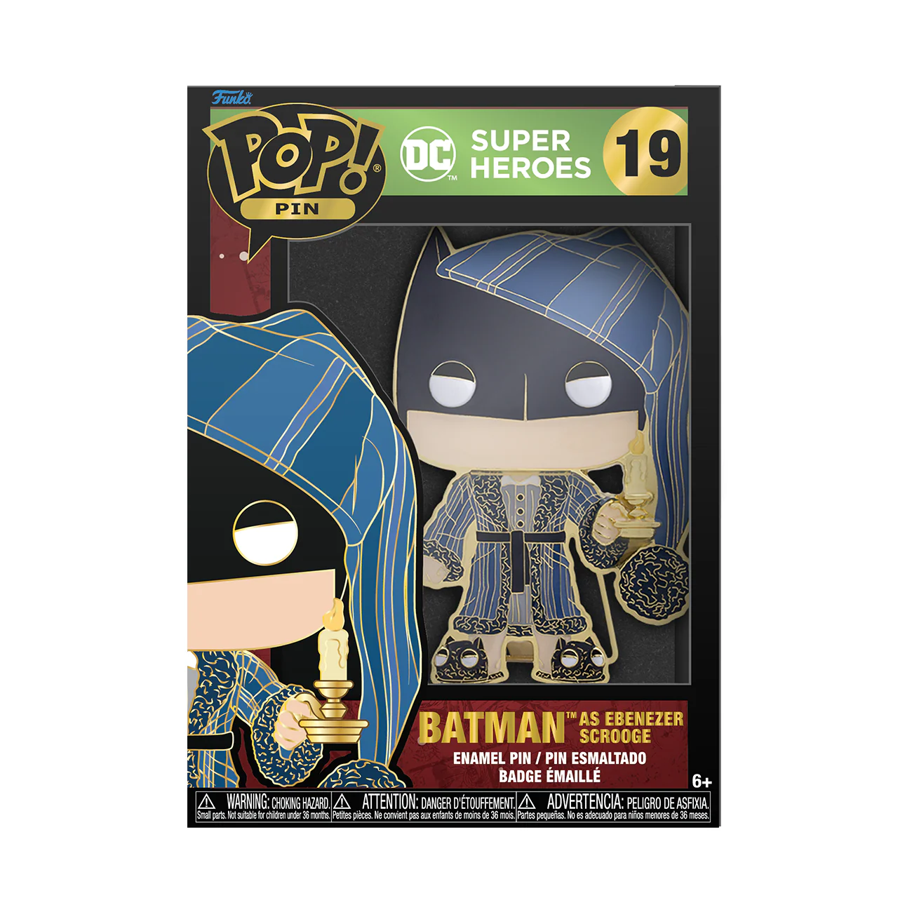 Funko Pop! Pins: DC Super Heroes Holiday - Batman As Ebenezer Scrooge - Image 2