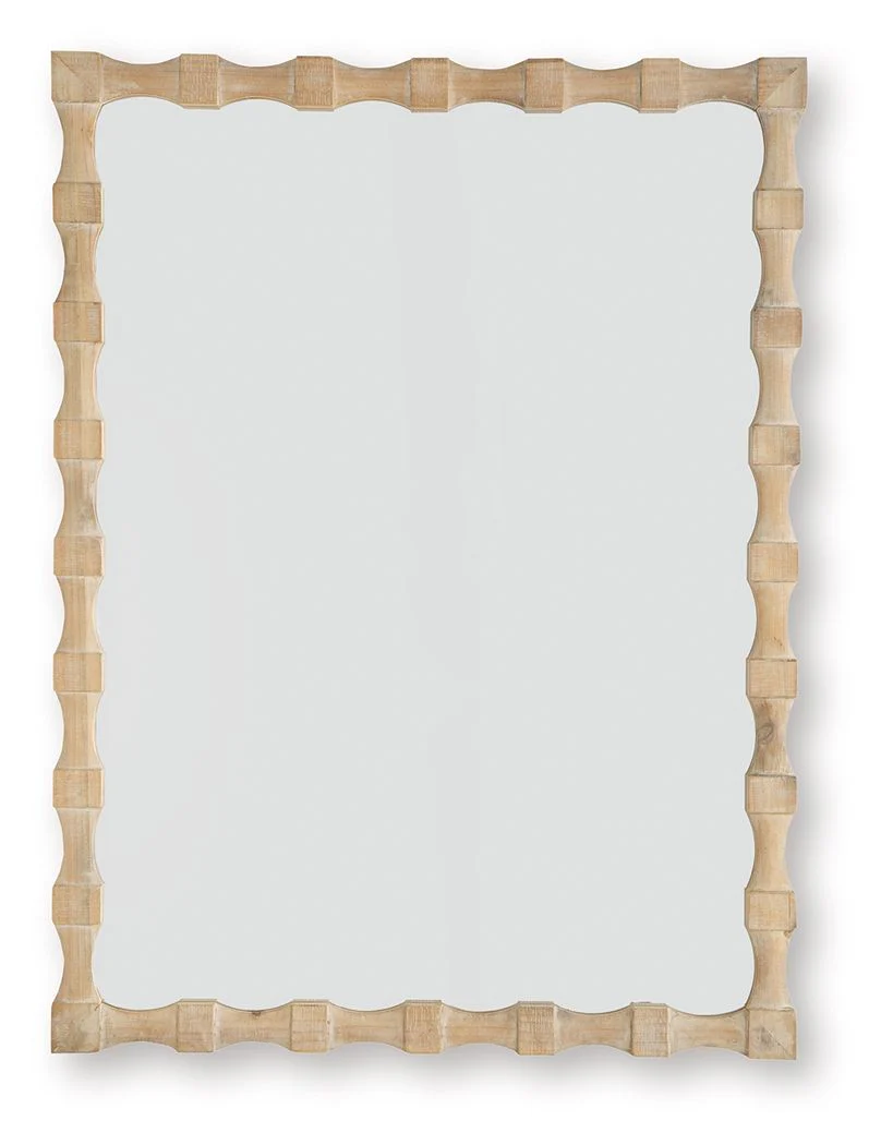 Acelmore – Accent Mirror – Light Brown