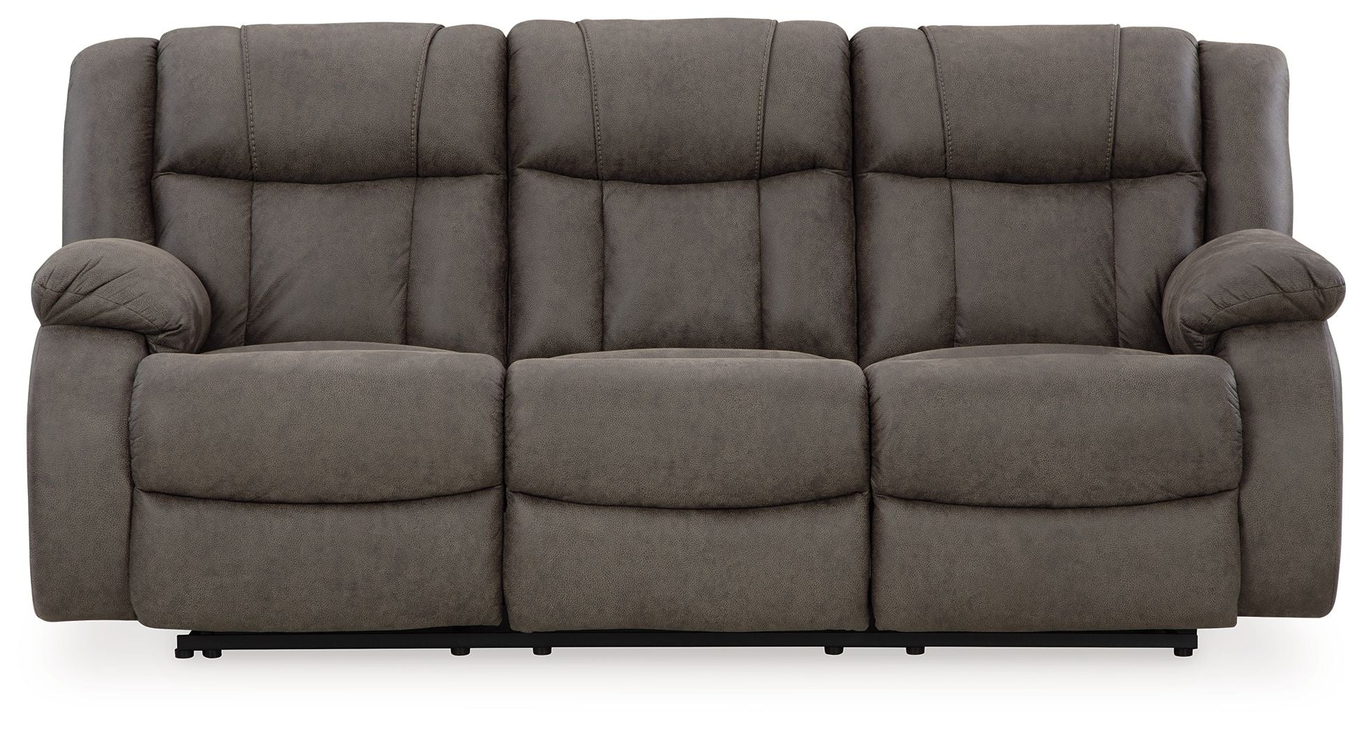 First Base – Reclining Sofa – Gunmetal