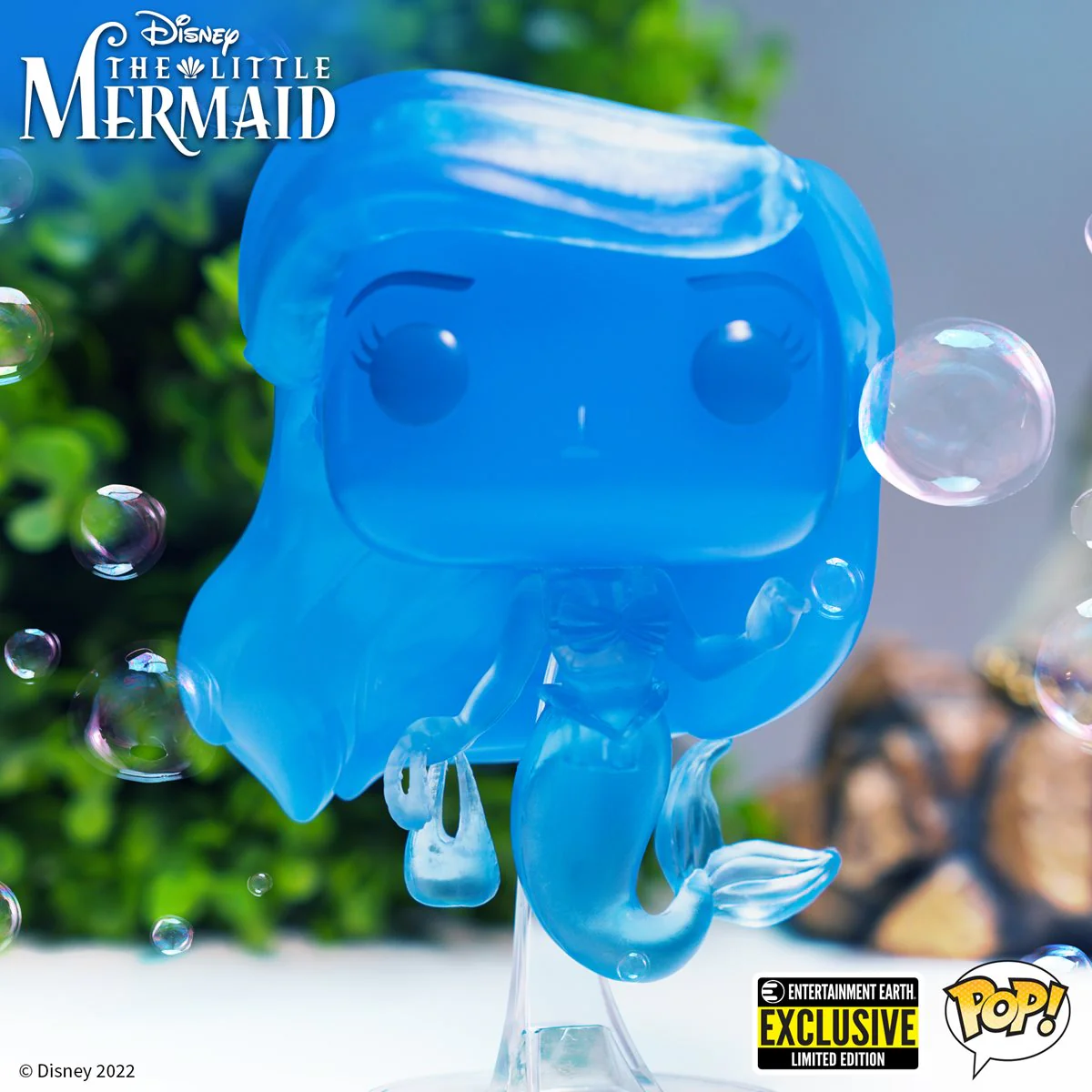Funko Pop! Disney: The Little Mermaid - Ariel Blue Translucent #563 Entertainment Earth Exclusive - Image 3
