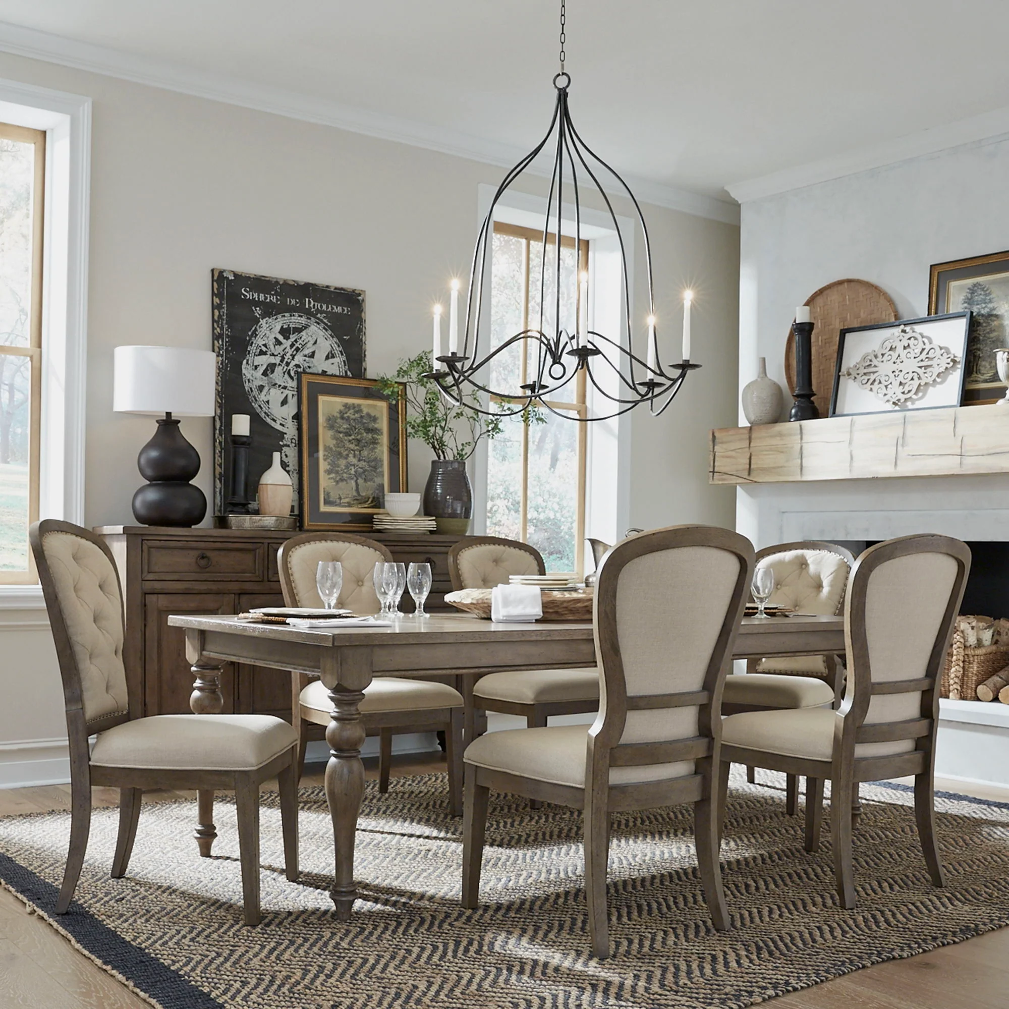 Americana Farmhouse - Optional Leg Table Set - Image 3