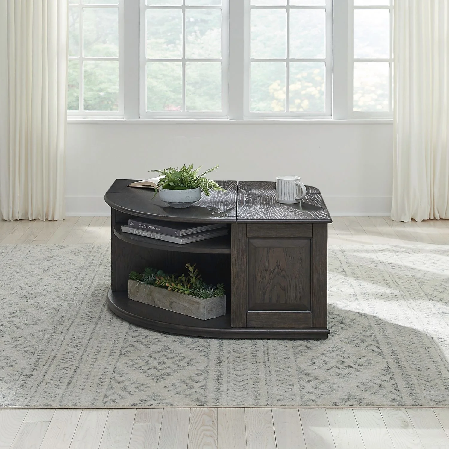 Wallace - Cocktail Table - Aged Oak - Image 1