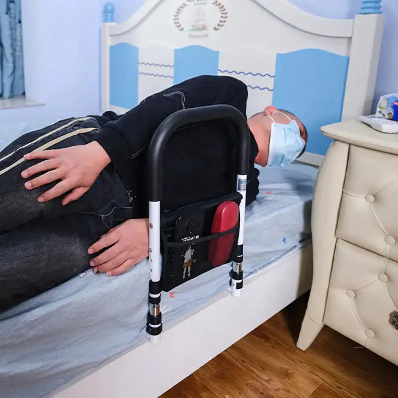 Height-Adjustable Elderly Bedside Anti-Fall Protection Tool - Image 2