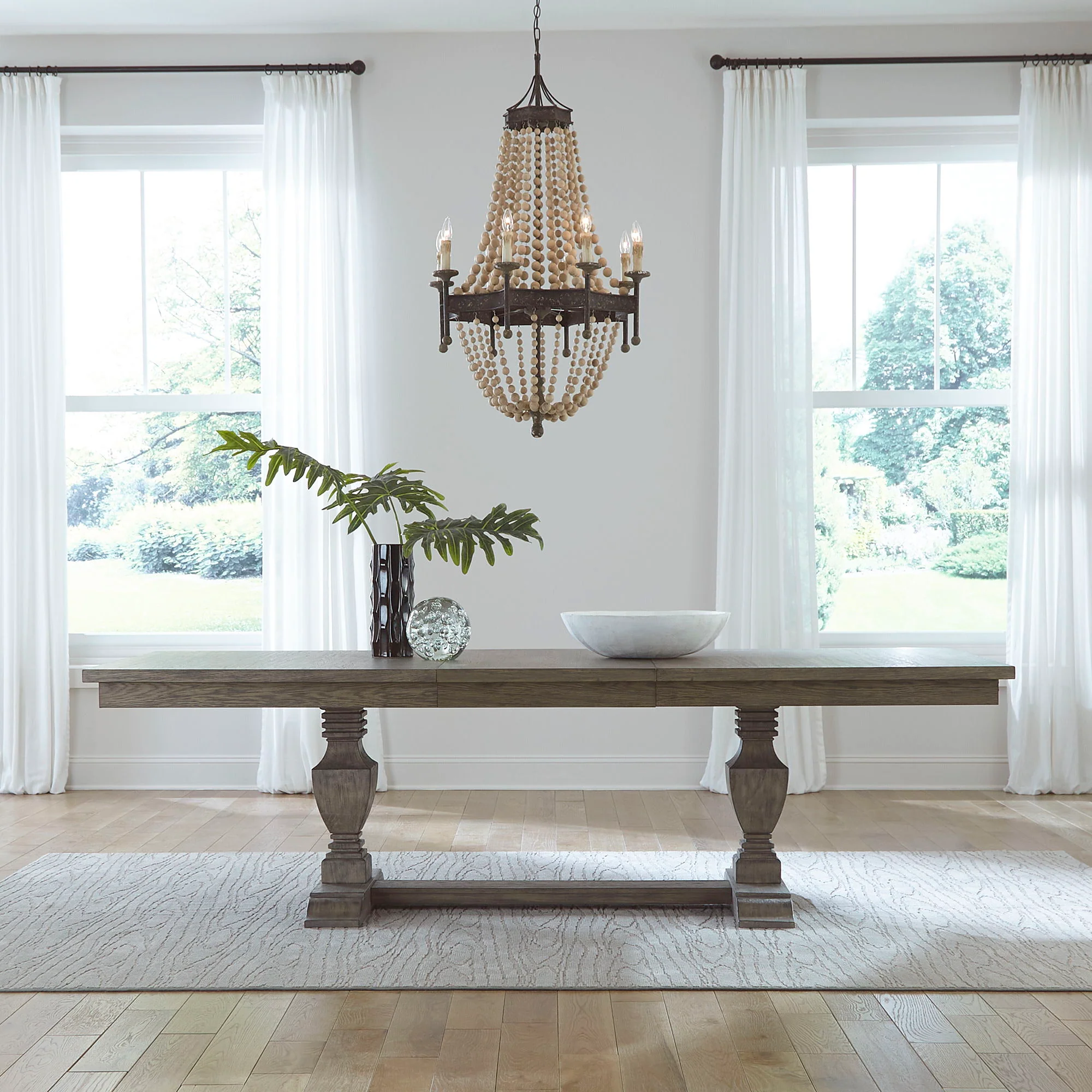 Westfield - Trestle Table - Havana Brown - Image 1