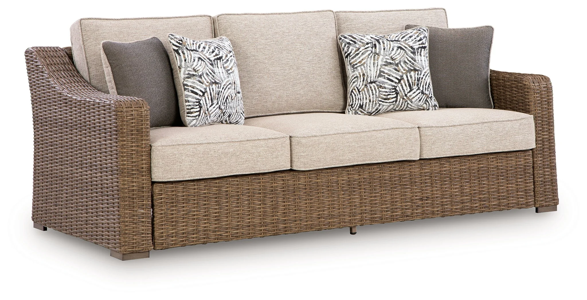 Laguna Heights - Sofa With Cushion - Beige - Image 1
