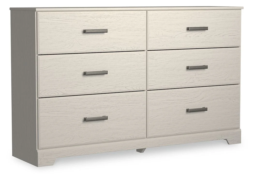 Stelsie – Six Drawer Dresser – White