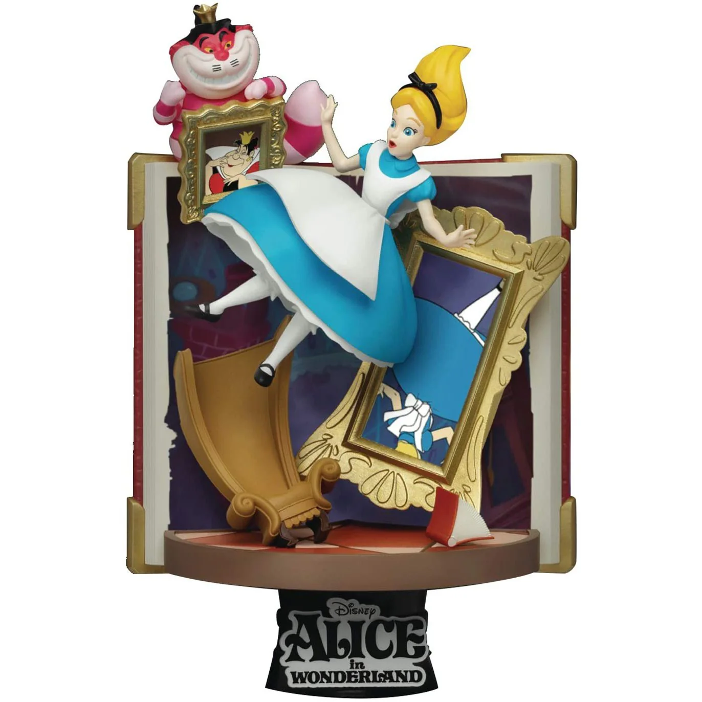 Beast Kingdom Disney Story Book Series: Alice DS-077 D-Stage Statue - Image 1
