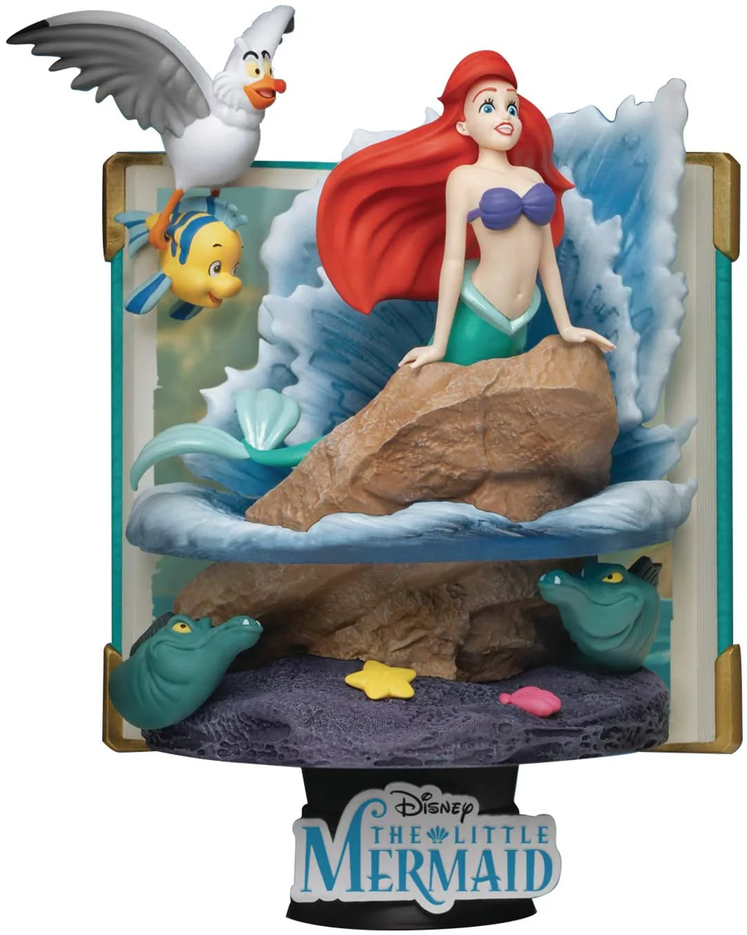 Beast Kingdom Disney Story Book Series: Ariel DS-079 D-Stage Statue - Image 1