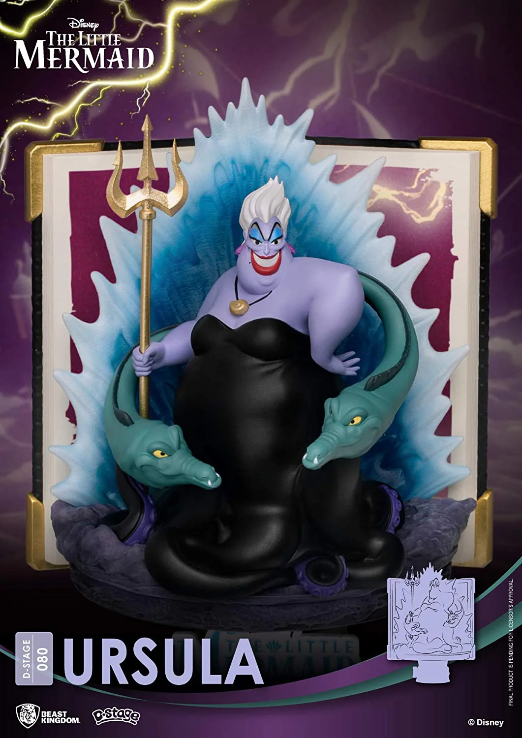 Beast Kingdom Disney Story Book Series: Ursula DS-080 D-Stage Statue - Image 2
