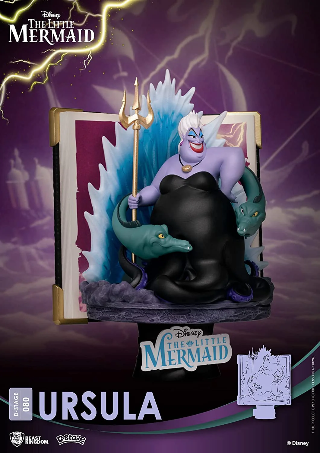 Beast Kingdom Disney Story Book Series: Ursula DS-080 D-Stage Statue - Image 3