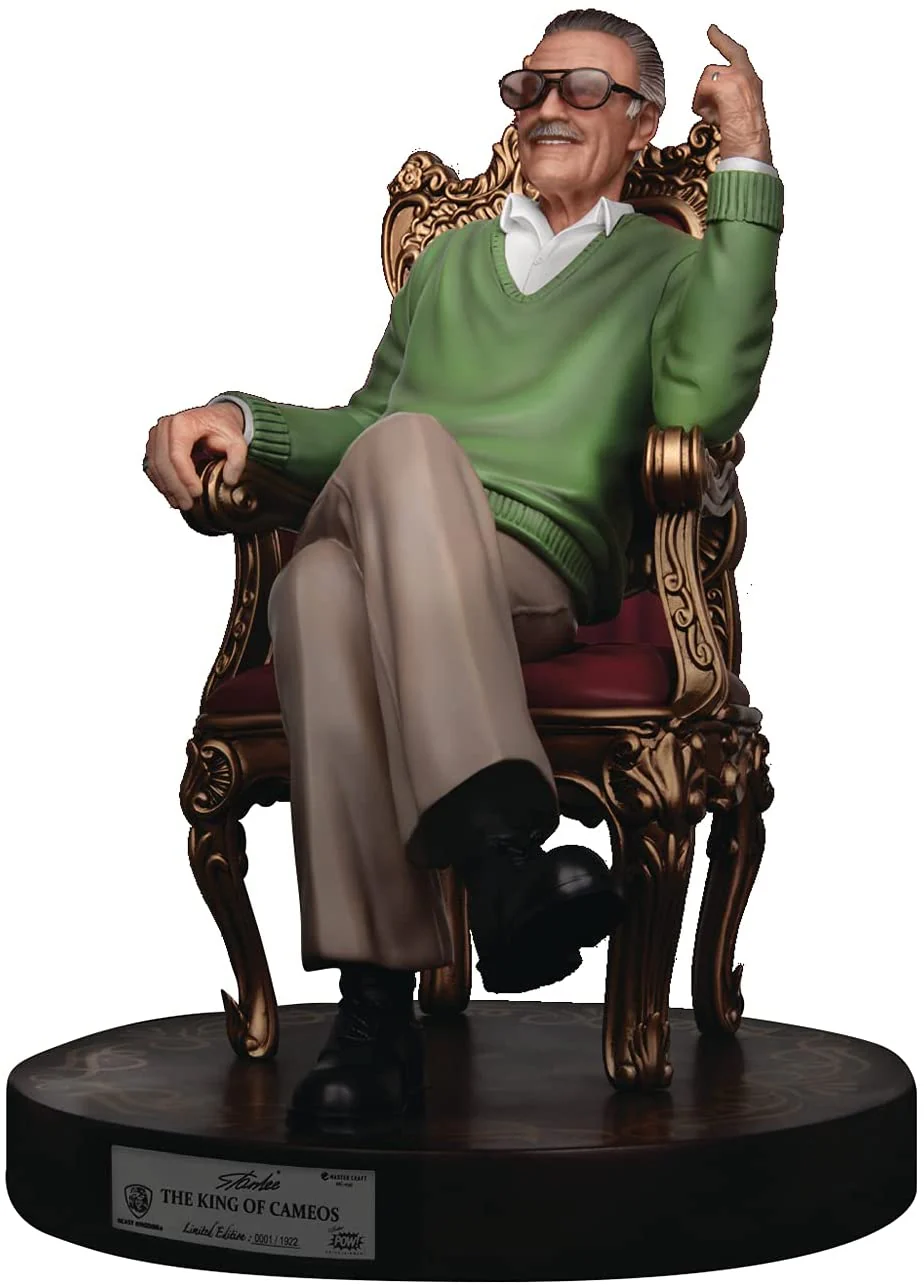 Beast Kingdom Stan Lee: The King of Cameos MC-030 Master Craft Statue - Image 1