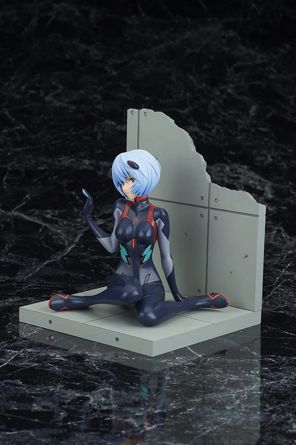 Bell Fine Evangelion: 3.0+1.0 Thrice Upon A Time: Rei Ayanami (Plugsuit Version) 1:7 Scale PVC Figure - Image 2