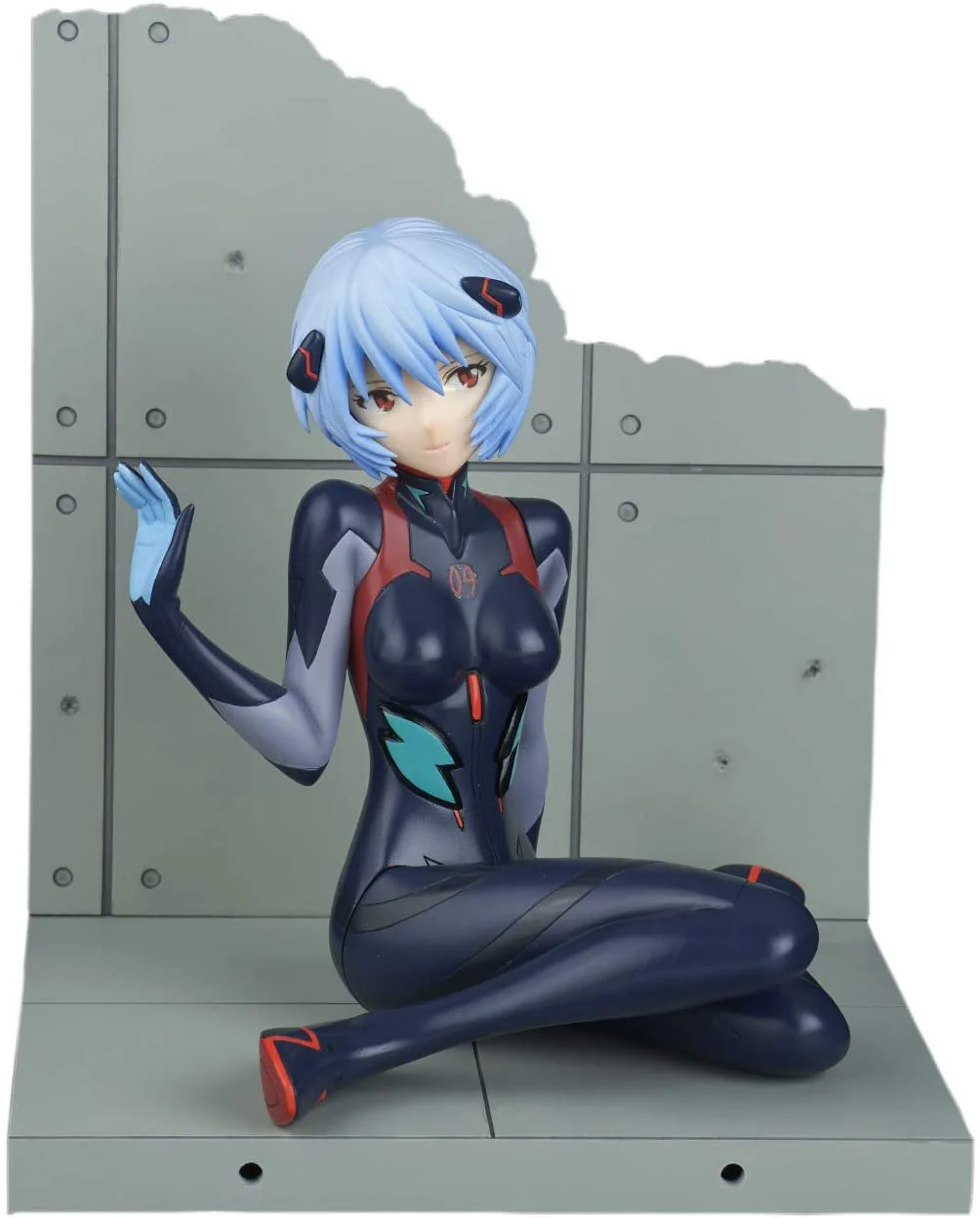Bell Fine Evangelion: 3.0+1.0 Thrice Upon A Time: Rei Ayanami (Plugsuit Version) 1:7 Scale PVC Figure - Image 1