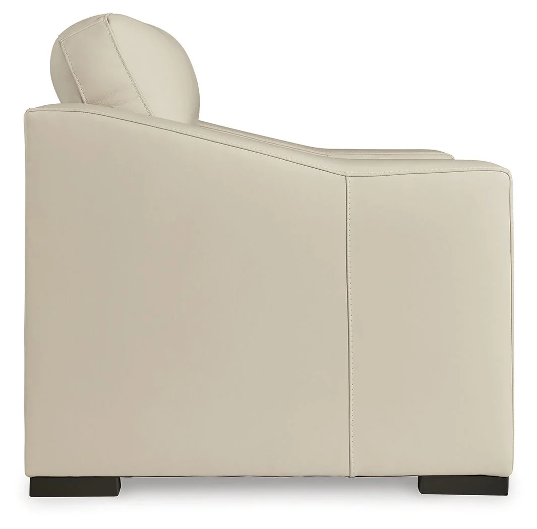 Treasure Trove - 2 Pc. - Chair And A Half, Ottoman - Almond - Image 3