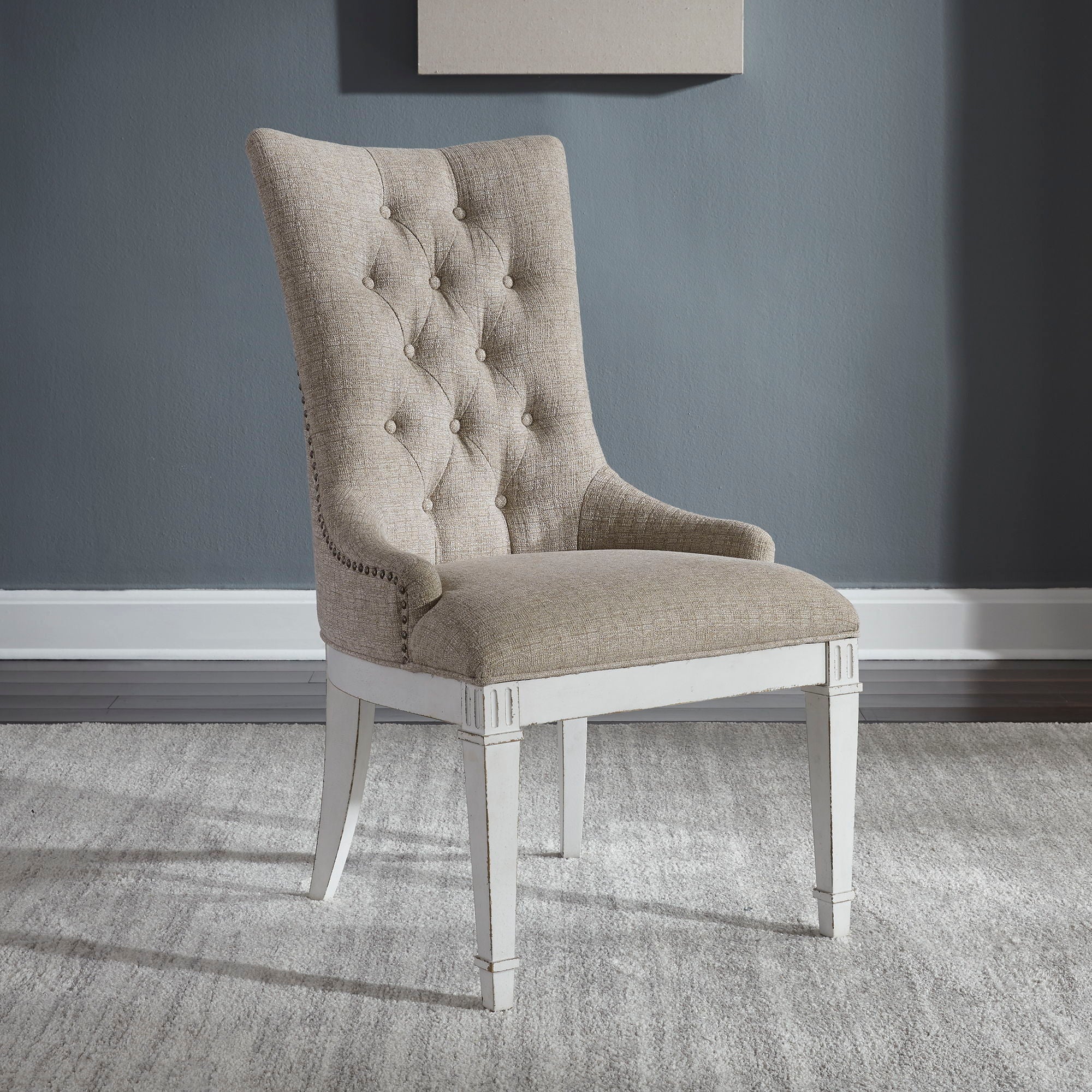 Abbey Park - Hostess Chair - Antique White - Image 3