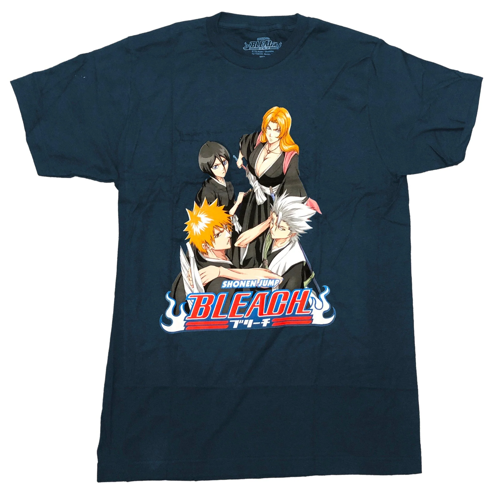Bleach Group Anime Adult T-Shirt - Image 1