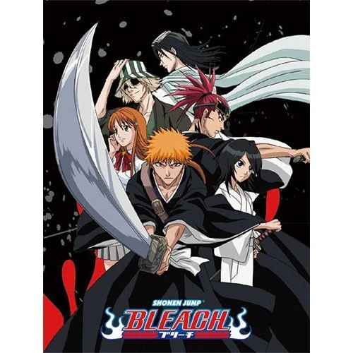 Bleach Group with Ichigo Rukia Orihime Sublimation Throw Blanket 60in. By 46in. - Image 1