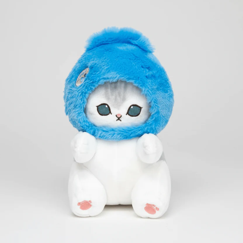 Mofusand Blueberry Cat Plush 9" - Image 2