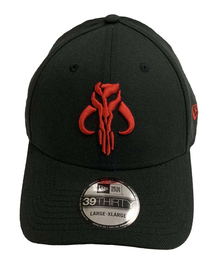 Star Wars Boba Fett Symbol New Era 39Thirty Fitted Hat - Small/Medium - Image 1