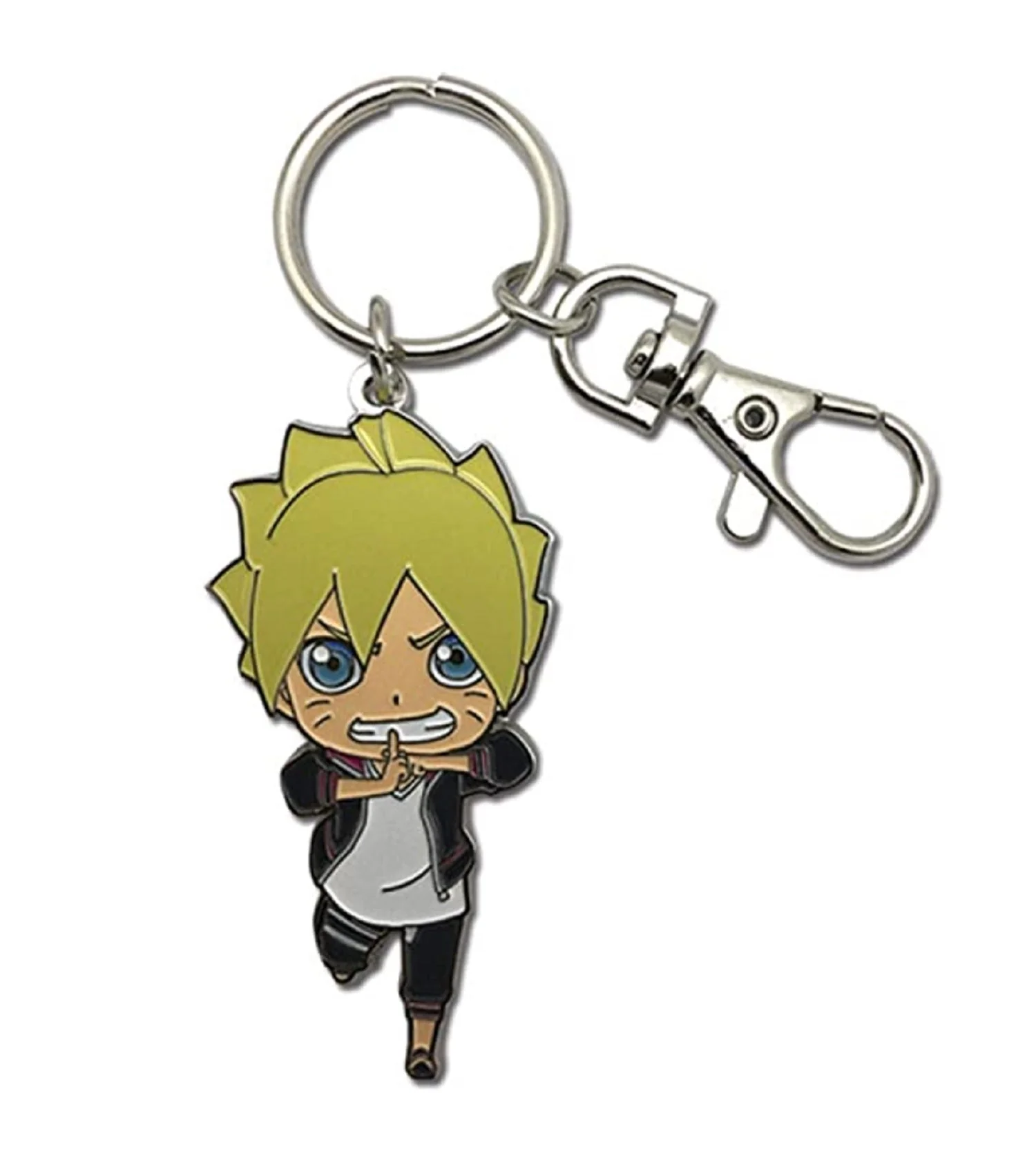 Boruto - Naruto Next Generation - Boruto 2 Anime Metal Keychain - Image 1