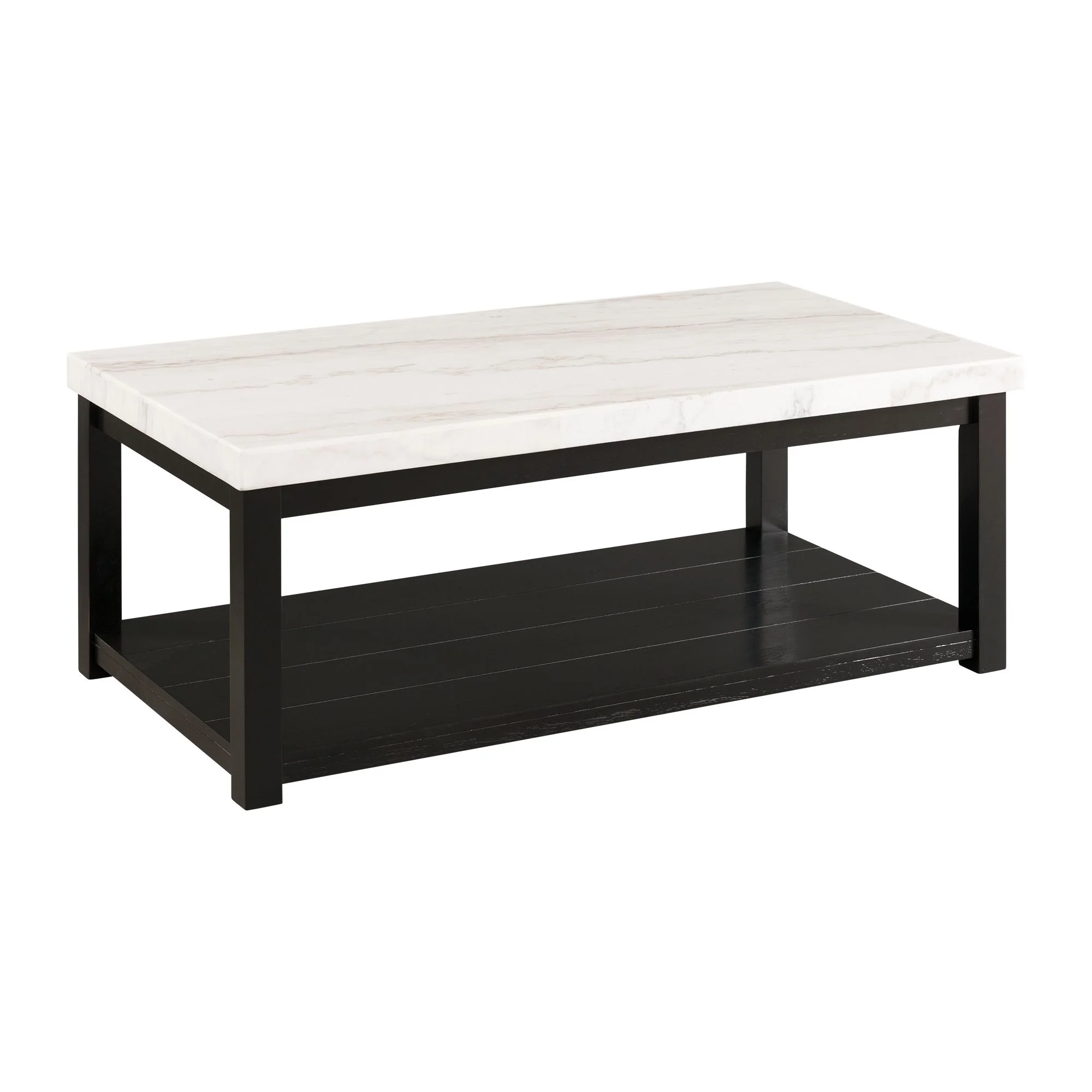 Marcello – Coffee Table With Casters – White