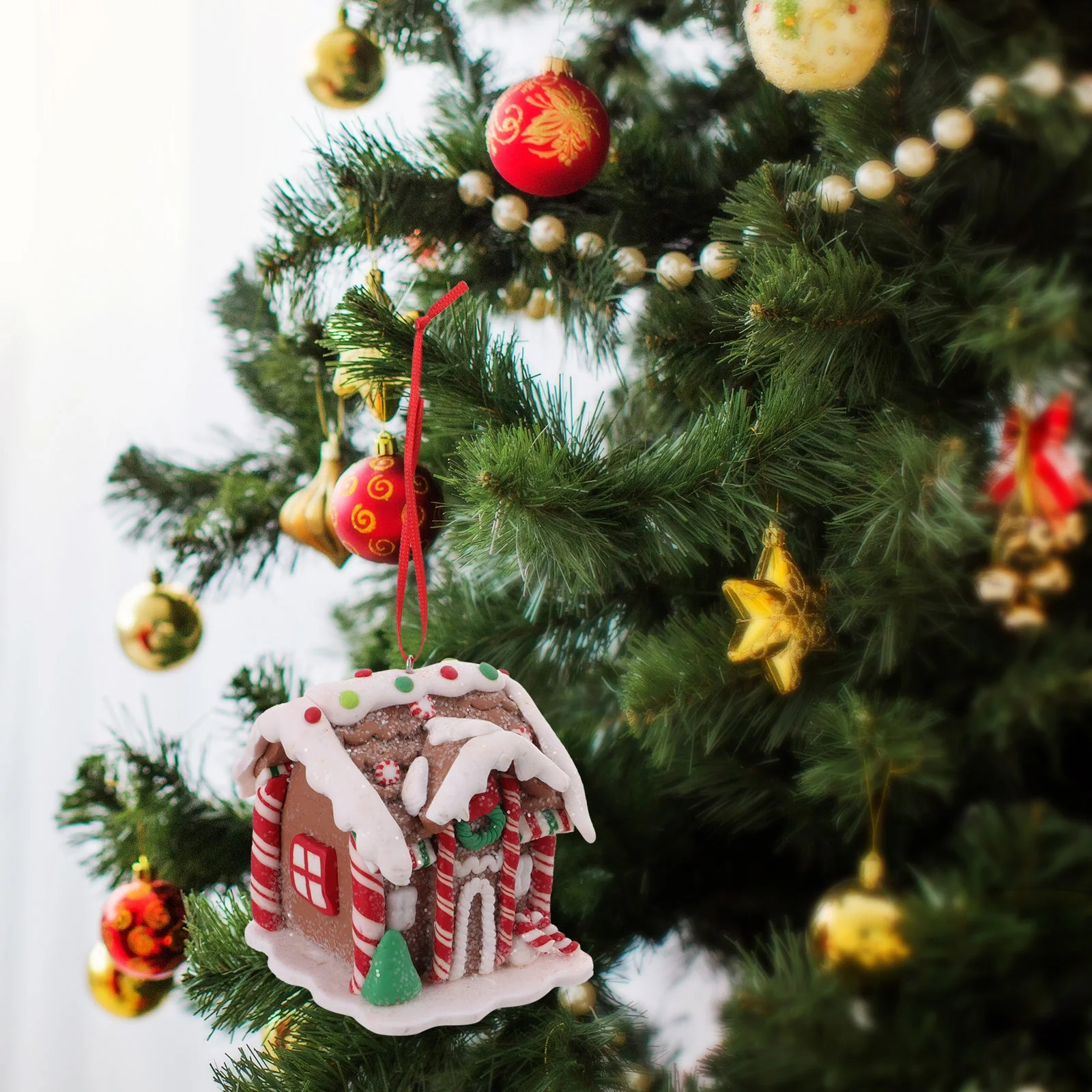 Mini Christmas Gingerbread House Decorations - Image 1
