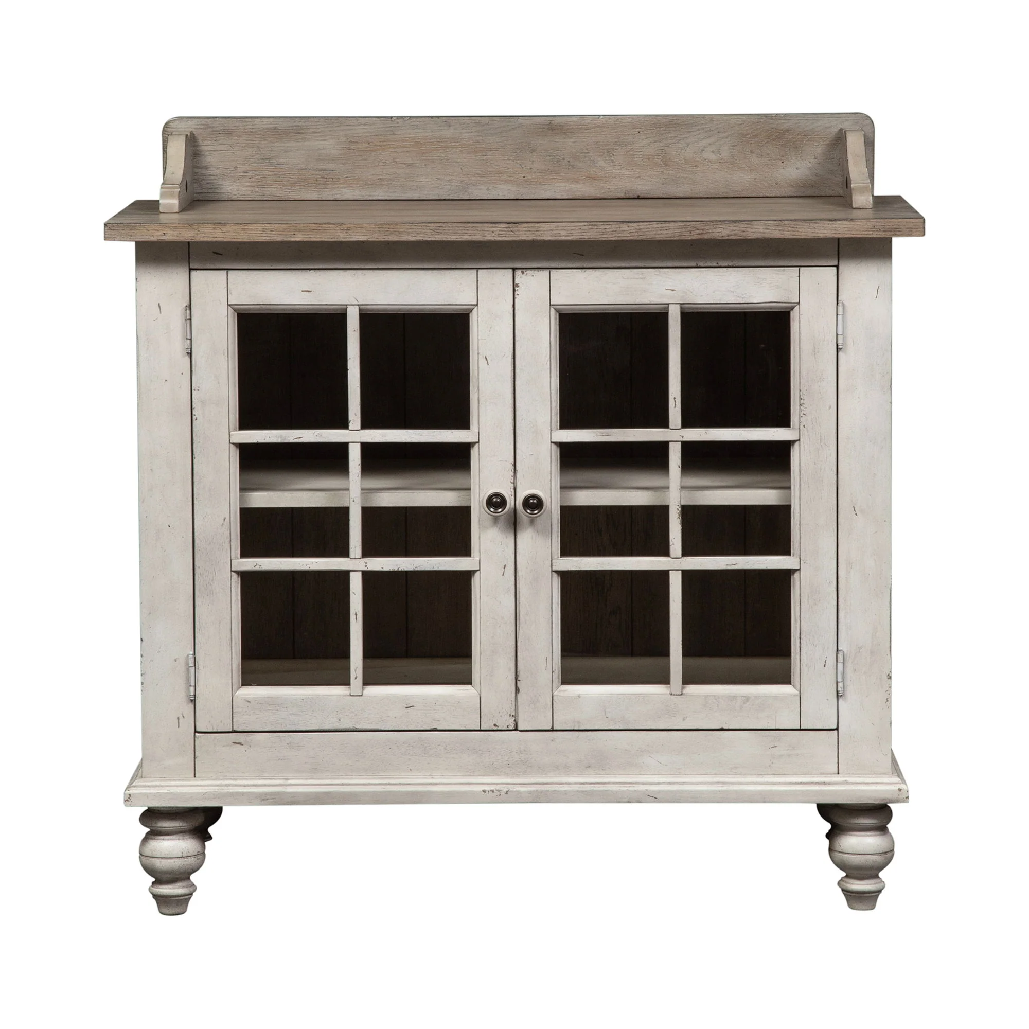 Whitney - Server - Antique Linen / Weathered Gray - Image 3