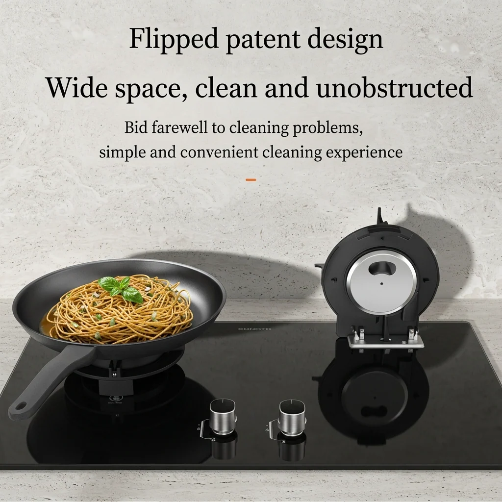 Liftable Double Gas Stove - Image 3