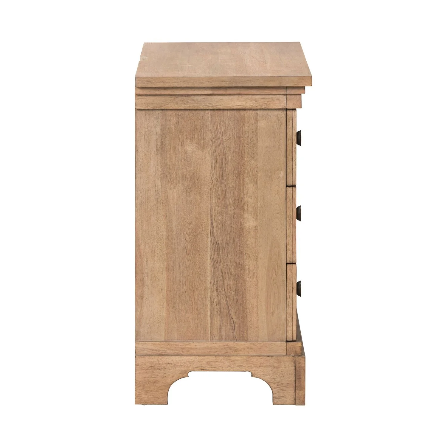 Haven Hills - Bedside Chest With Charging Station - Camel Beige - Image 2
