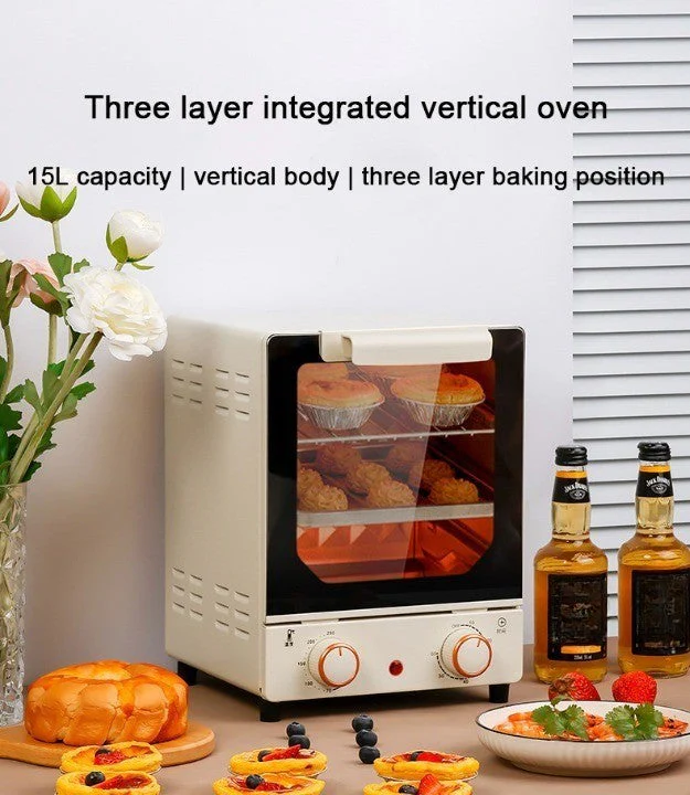 Household Mini 3-Layer Electric Toaster Oven - Image 3