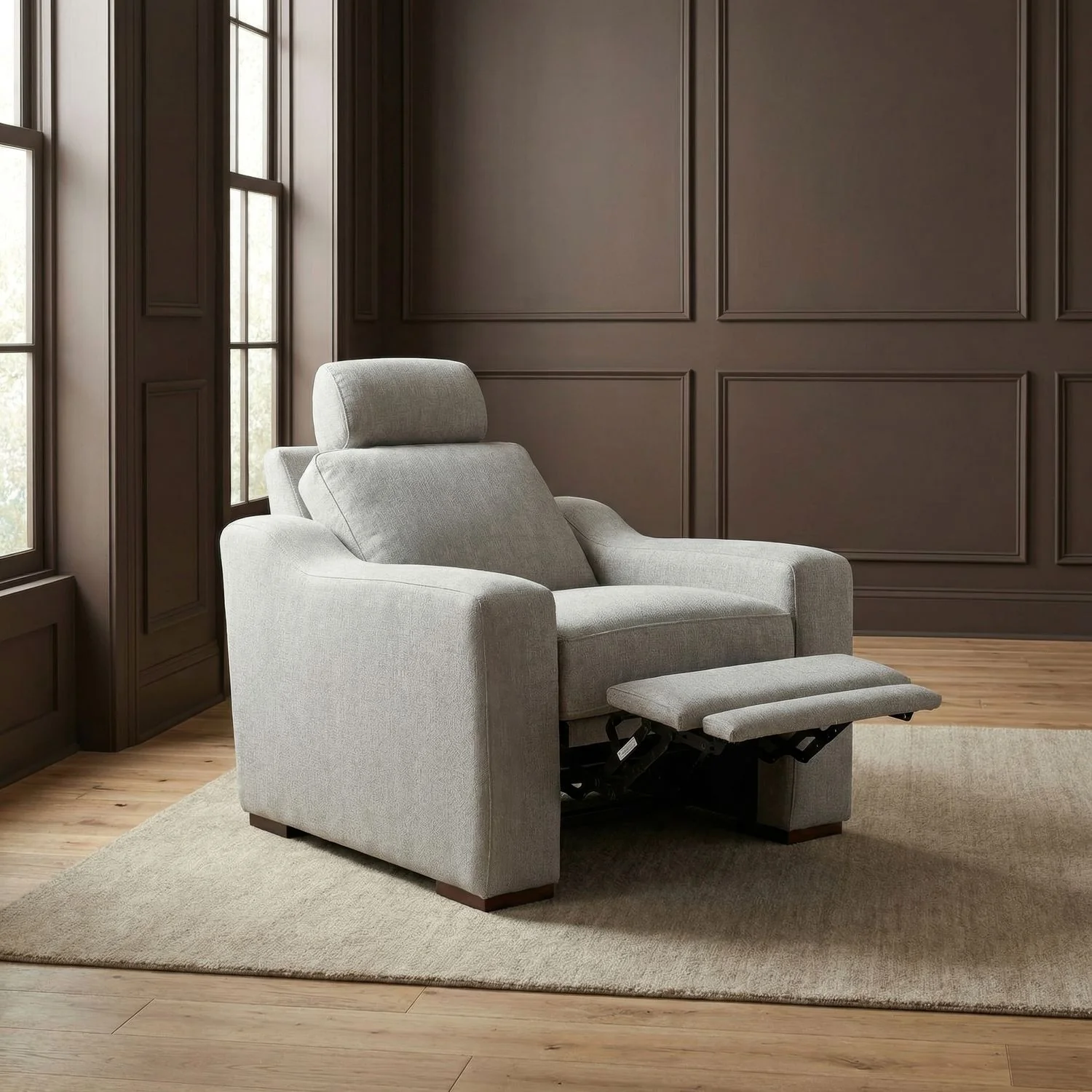 Archer – Chair With Power Footrest & ZW – Hampstead Dove