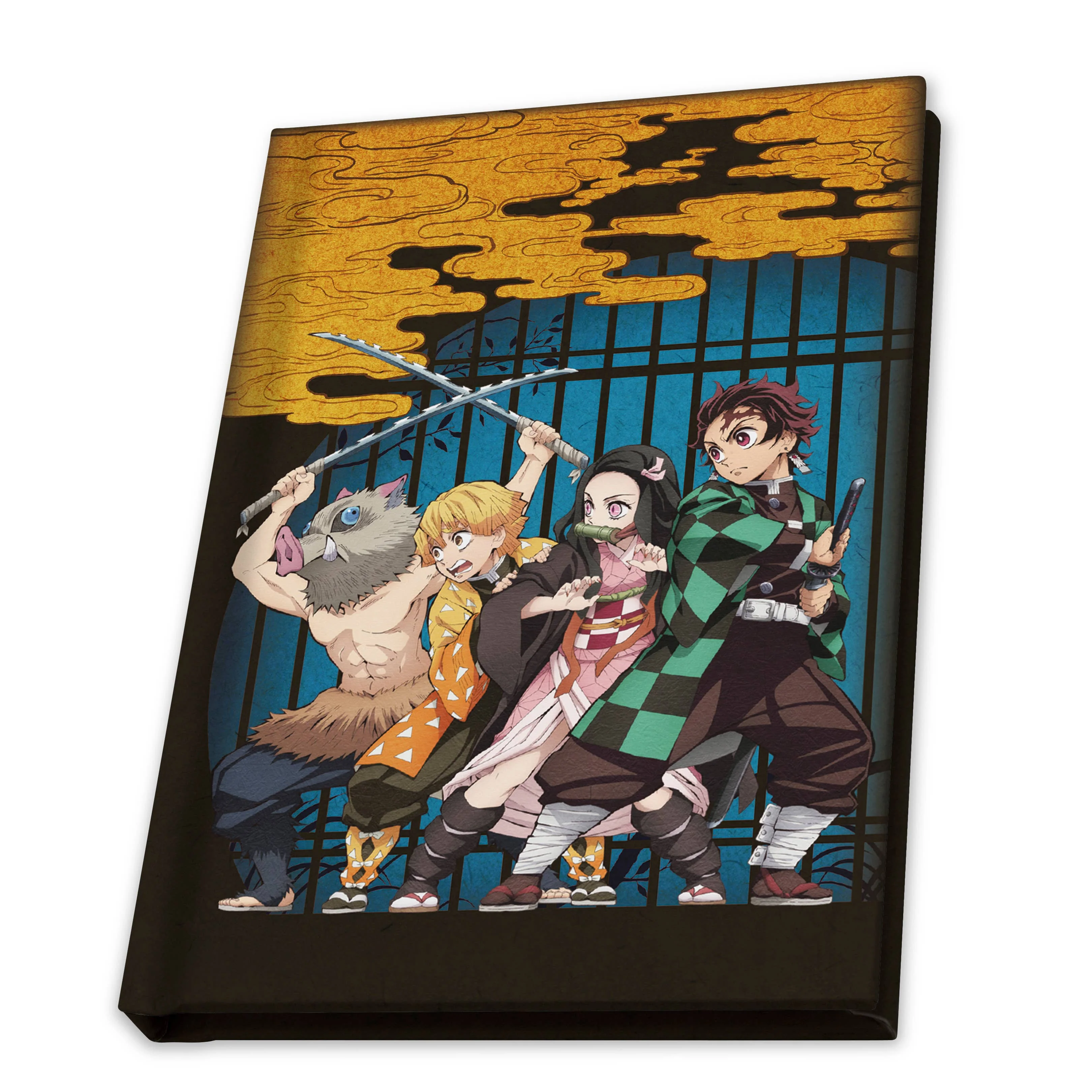 Demon Slayer Kimetsu No Yaiba Gift Set Ceramic Mug 11Oz Notebook & Metal Keychain - Image 3