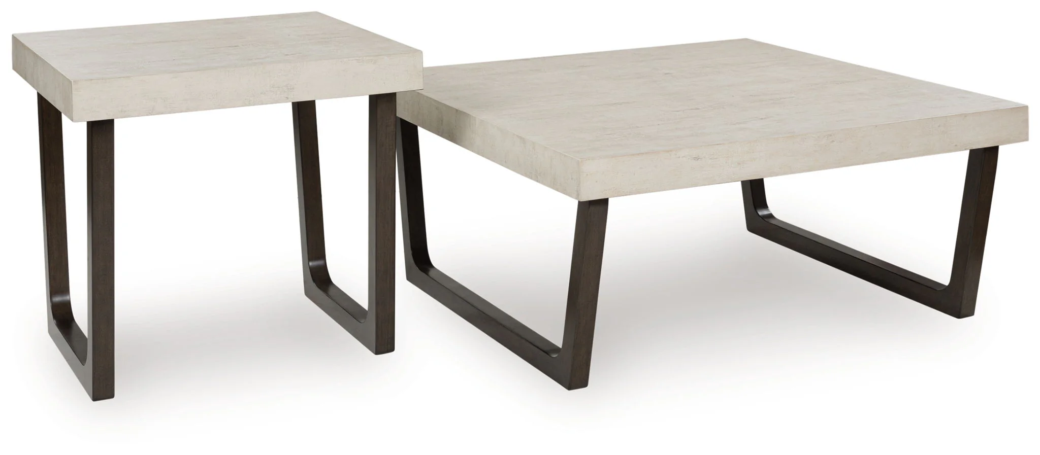 Westenfort – Occasional Table Set (Set of 2) – Espresso / Gray