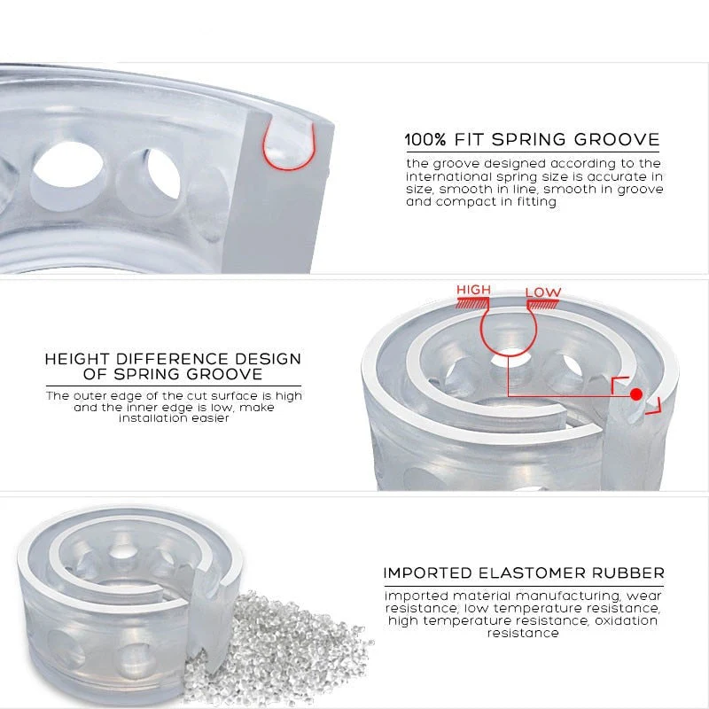 Car Comfort Shock Absorber Spring Bumper - Image 3