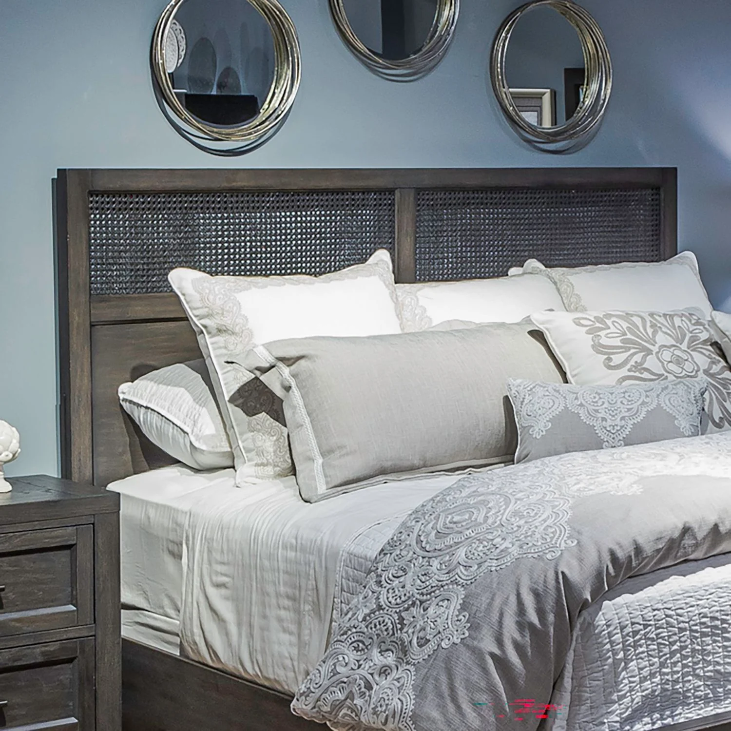 Caruso Heights - Cane Panel Headboard - Image 1