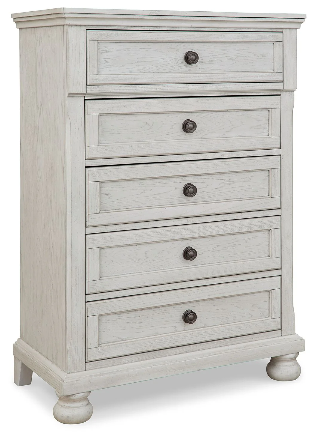 Robbinsdale - Five Drawer Chest - Youth - Antique White - Image 1