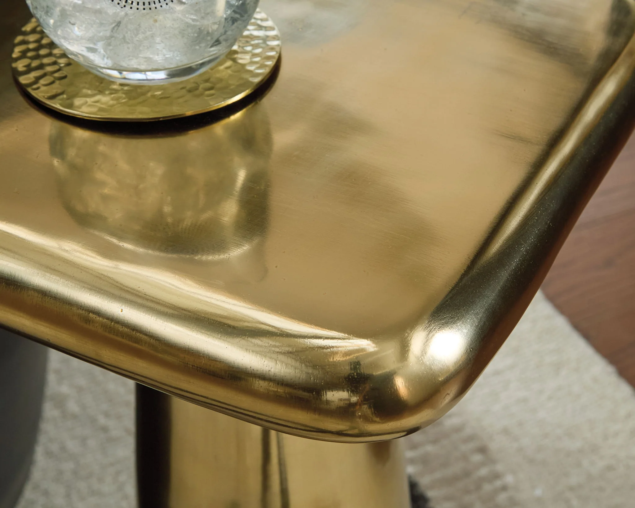 Dallenburg - Accent Table - Gold Finish - Image 3