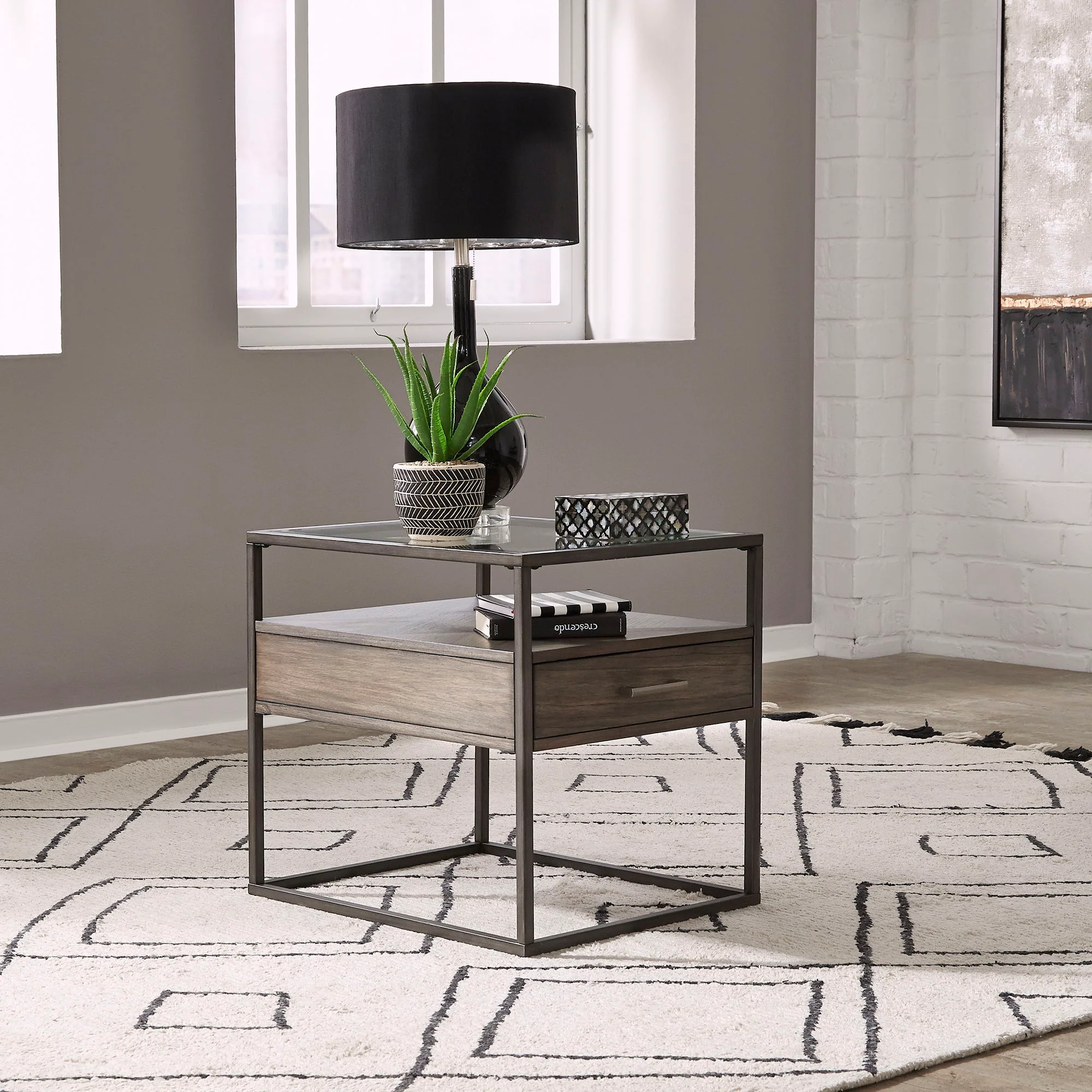 Jamestown - End Table - Tobacco - Image 1