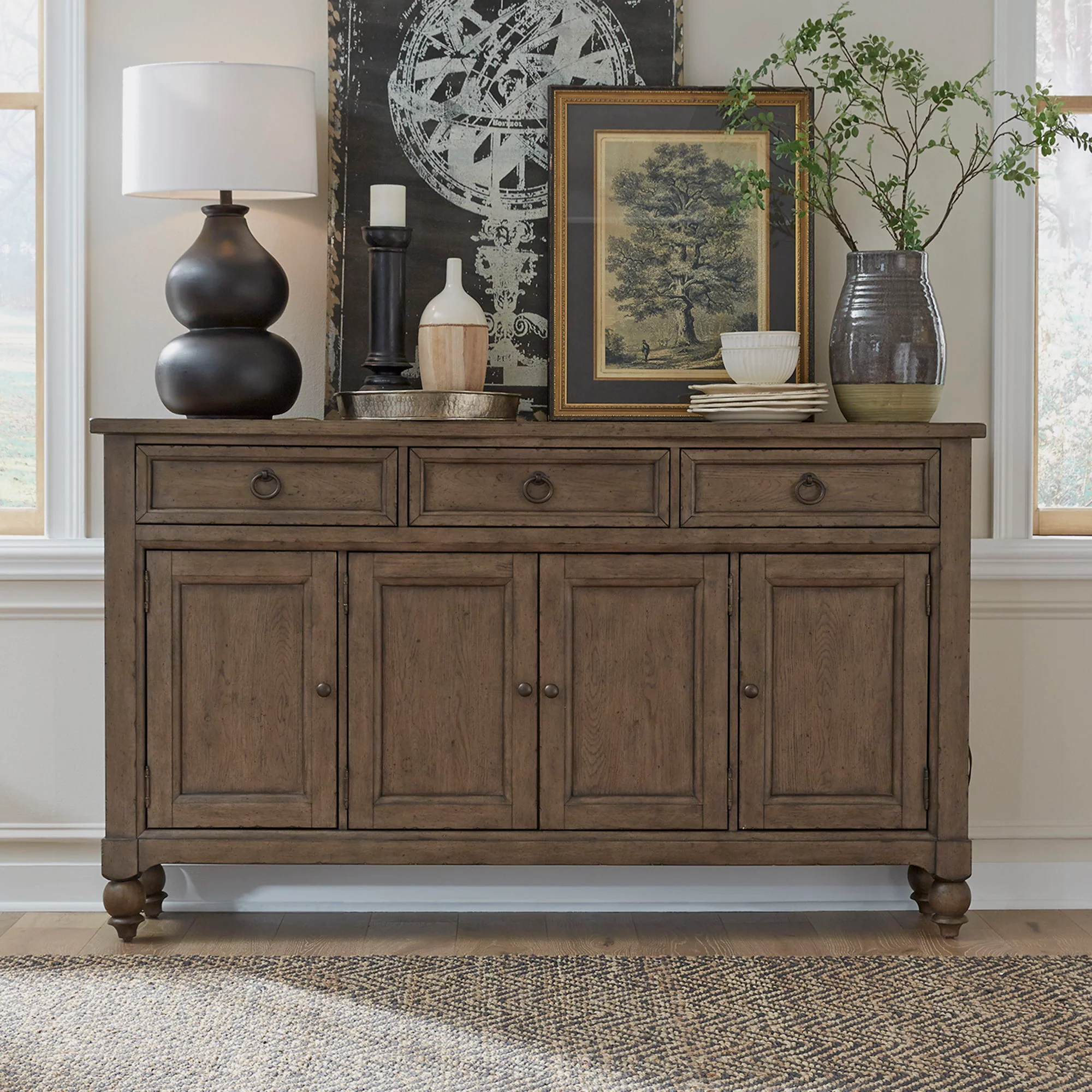 Americana Farmhouse - Hall Buffet - Image 1