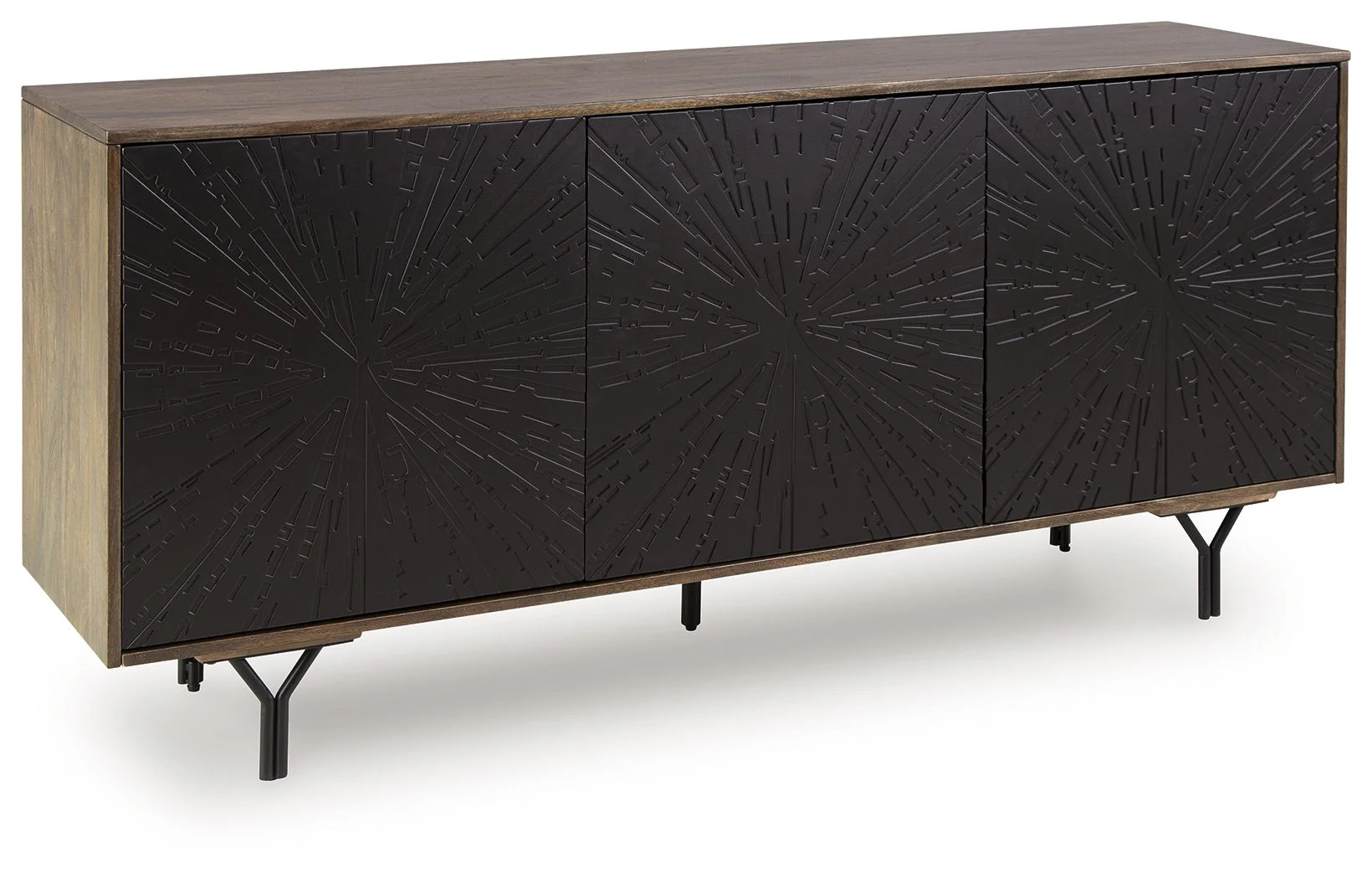 Lavinmont – Accent Cabinet – Multi Brown