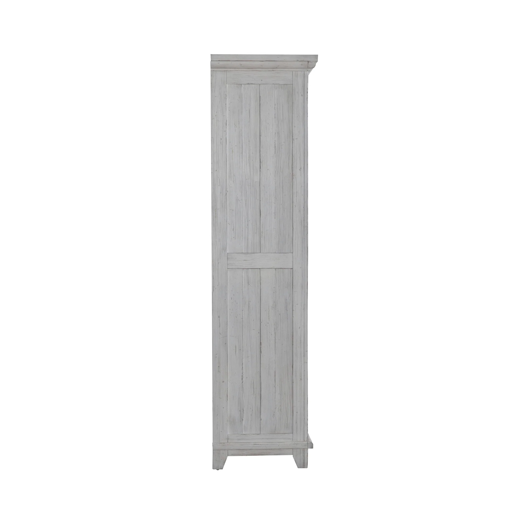 River Place - Armoire - Riverstone White & Tobacco - Image 3