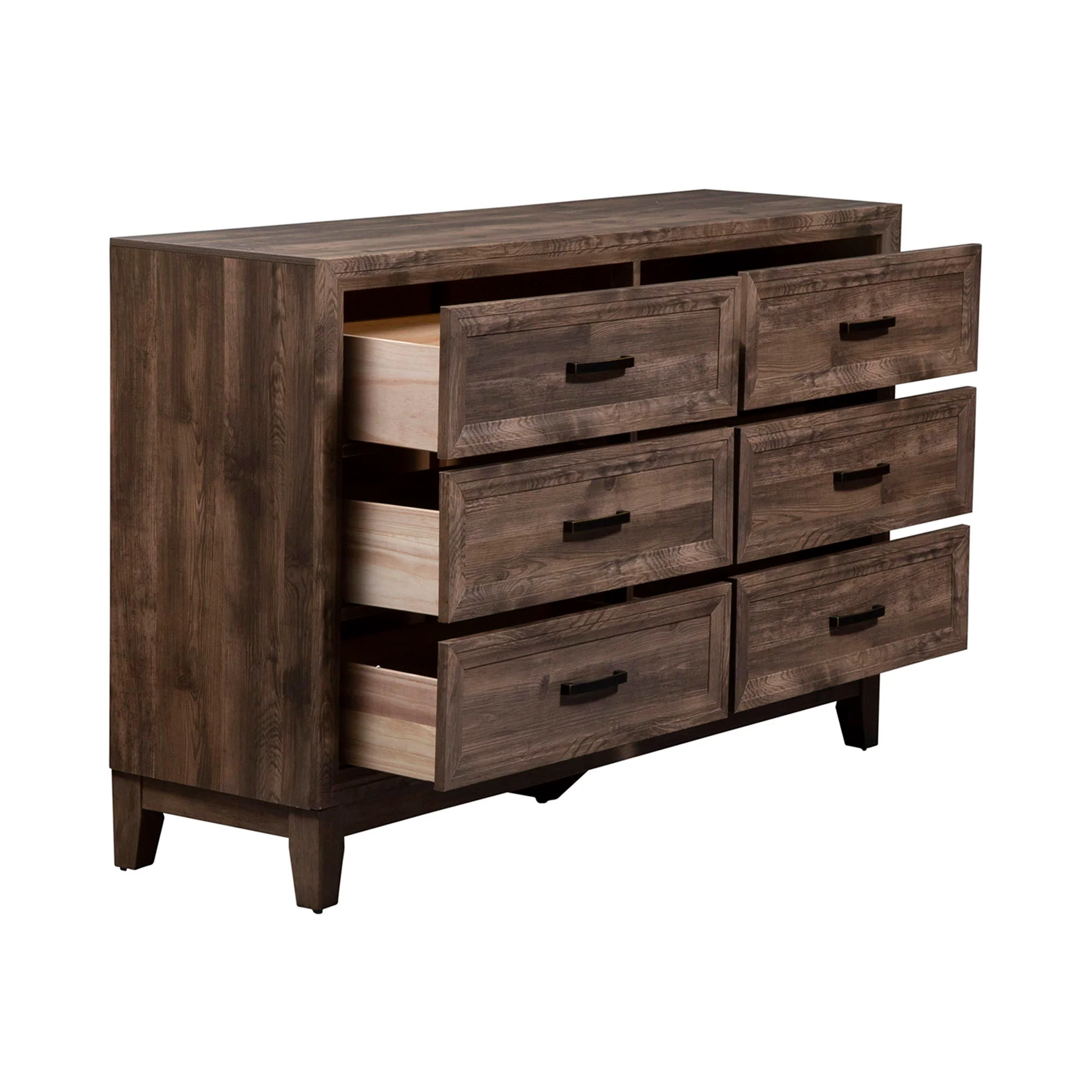 Ridgecrest - 6 Drawer Dresser - Cobblestone - Image 3