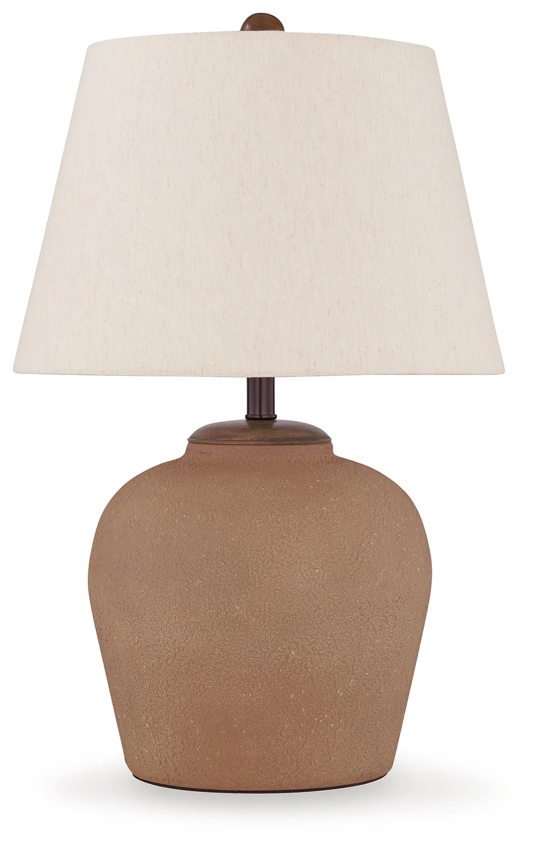 Scantor - Metal Table Lamp - Rust - Image 1