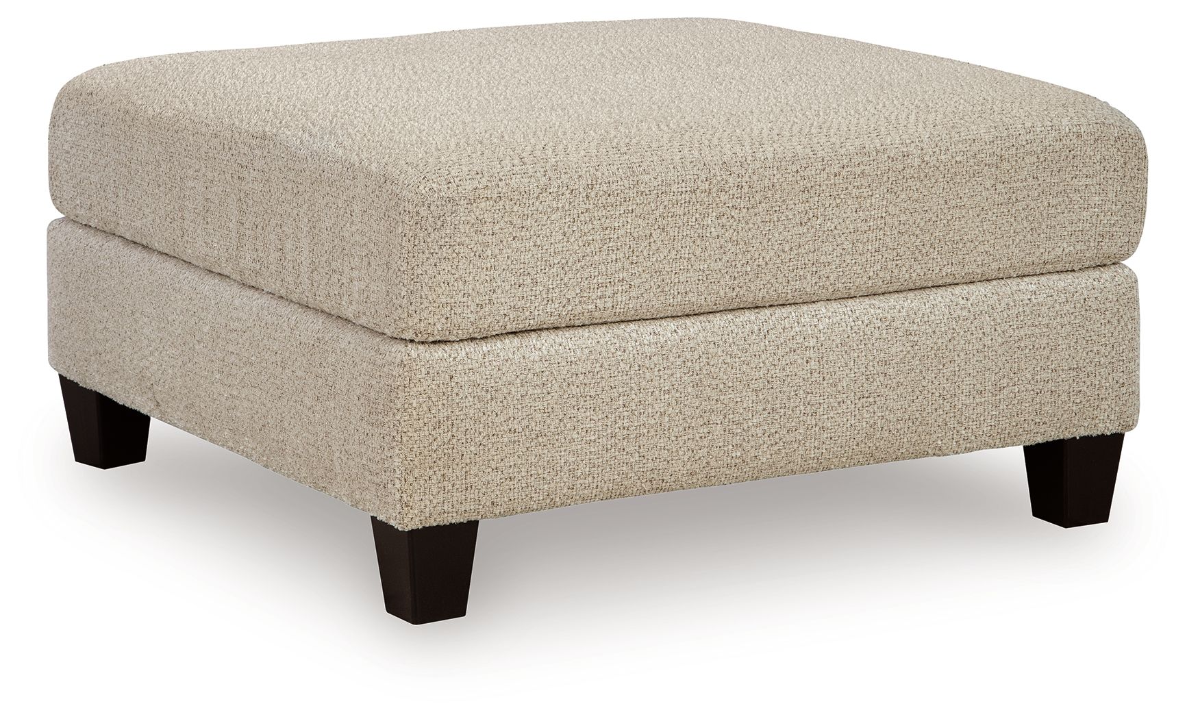 Steelwater Retreat – Oversized Accent Ottoman – Latte