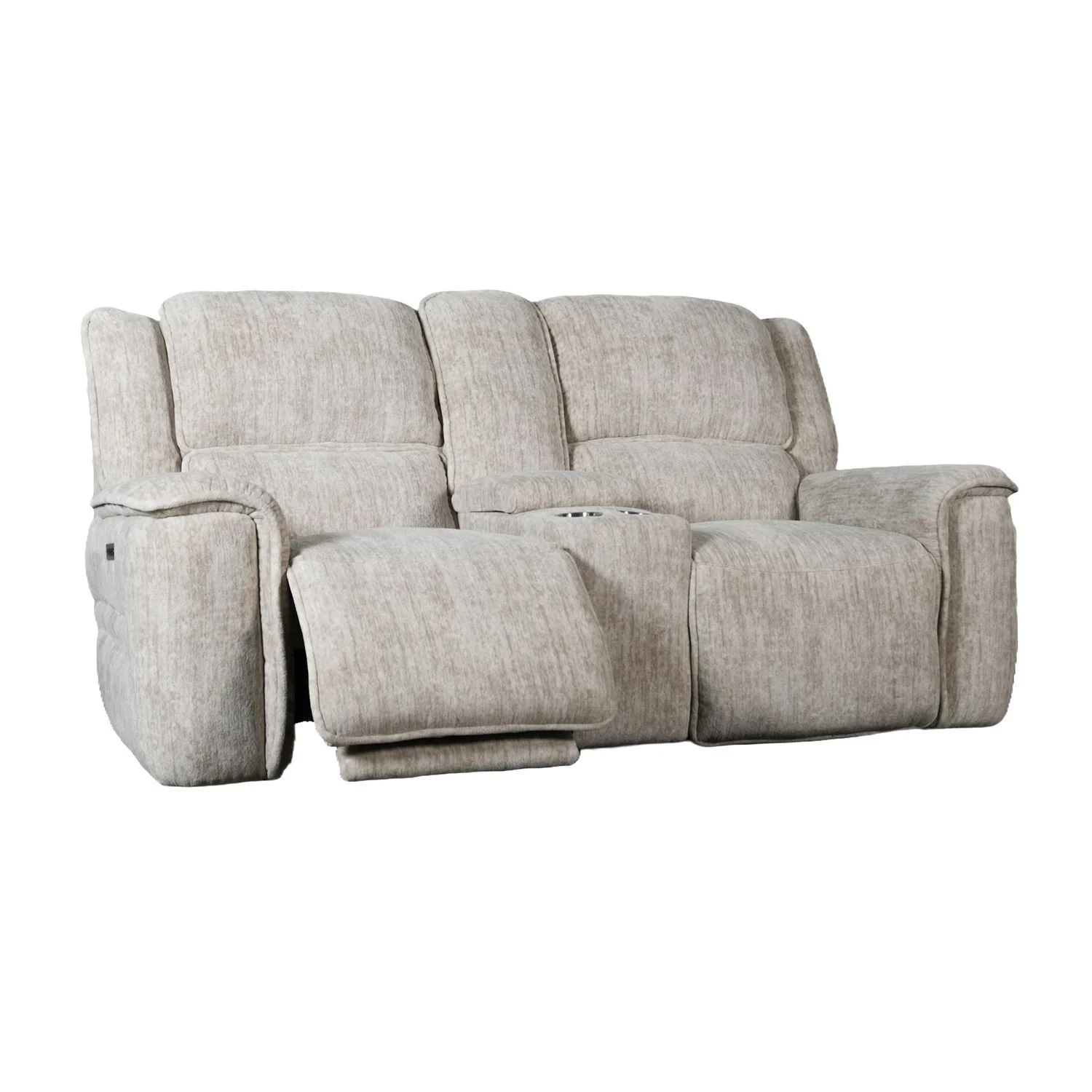Clayton - Loveseat With Console P3 & ZG - Galactic Parchment - Image 3