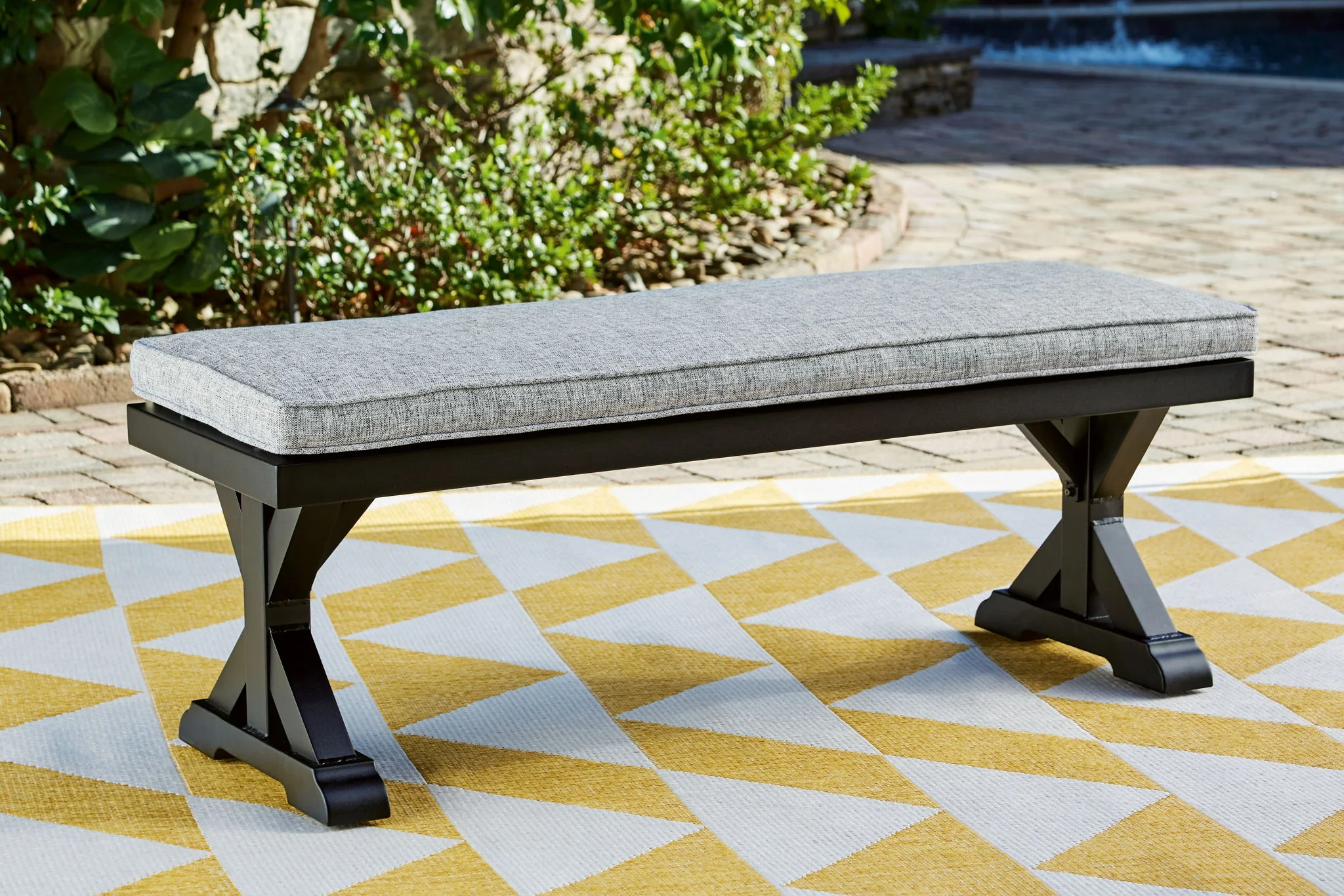 Beachcroft - Bench With Cushion - Image 3