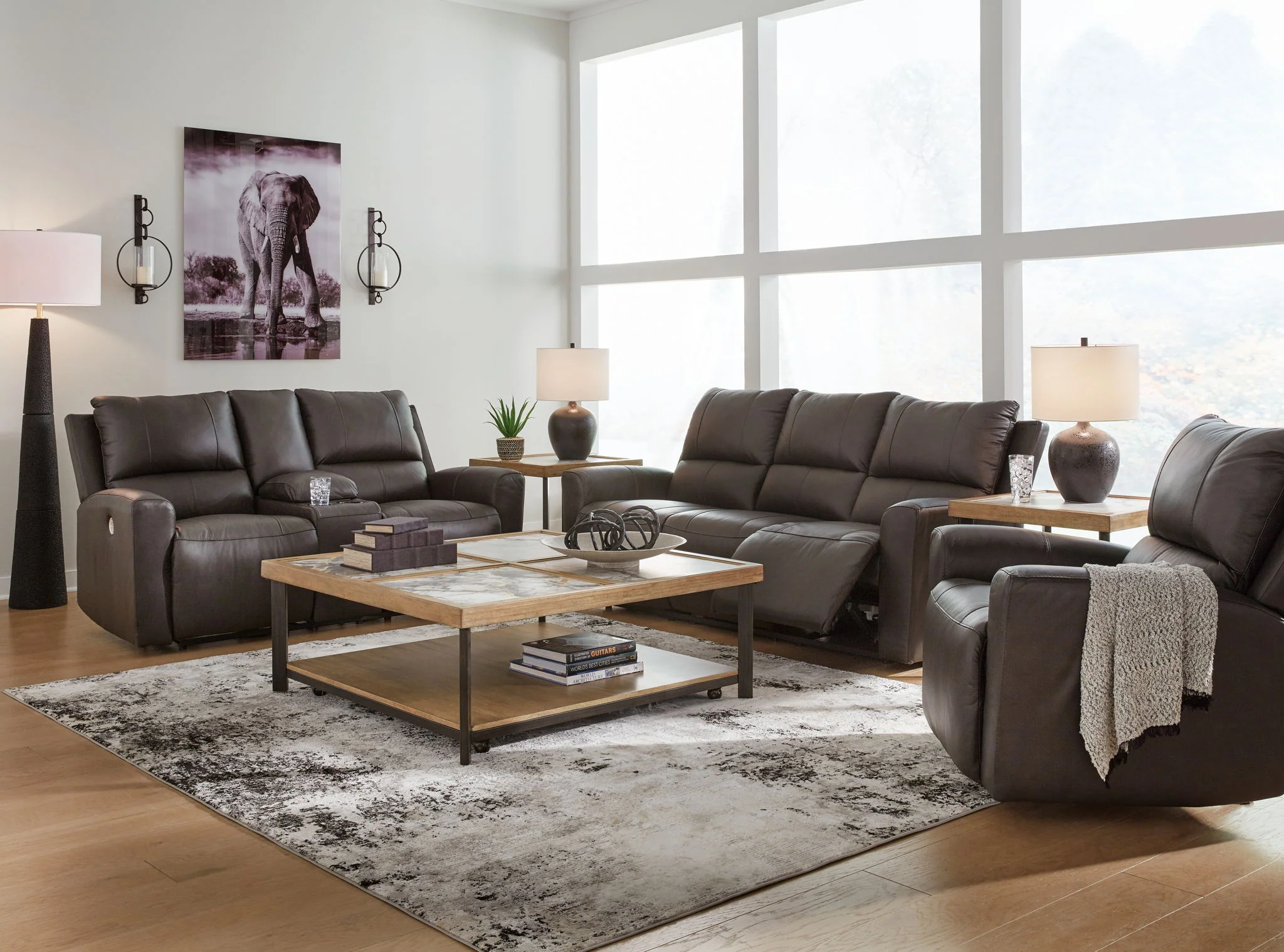 Boxmere - Reclining Living Room Set - Image 2