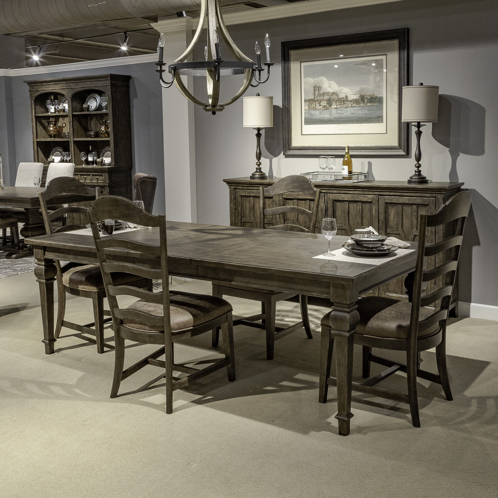 Paradise Valley - Rectangular Table Set - Image 1