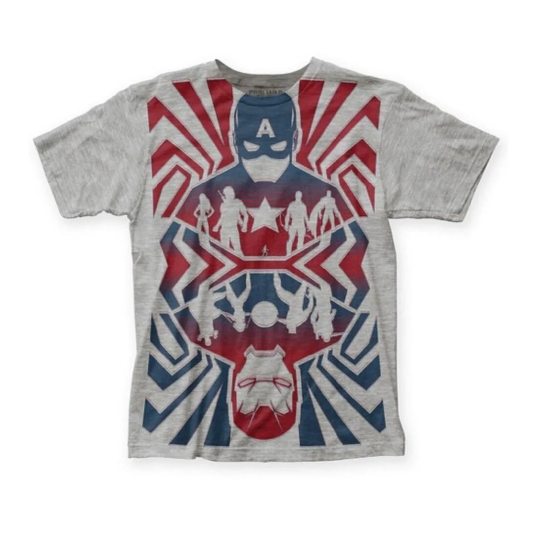 Captain America Civil War Opposing Forces Adult T-Shirt - Image 2