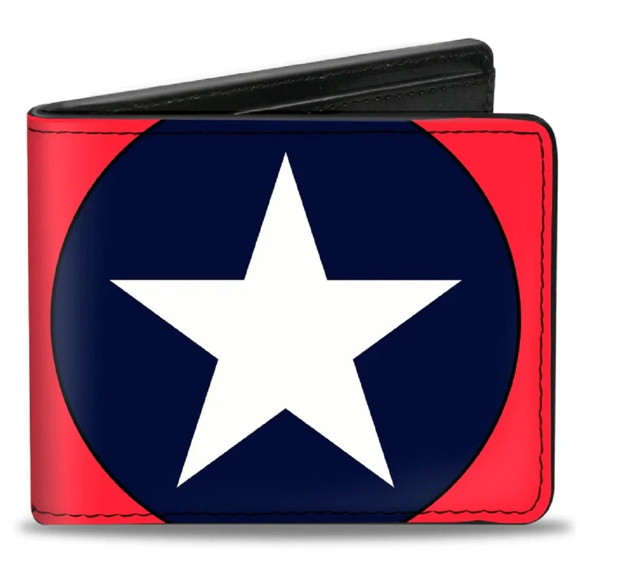 Captain America Close Up Shield Marel Universe Bifold Wallet - Image 2